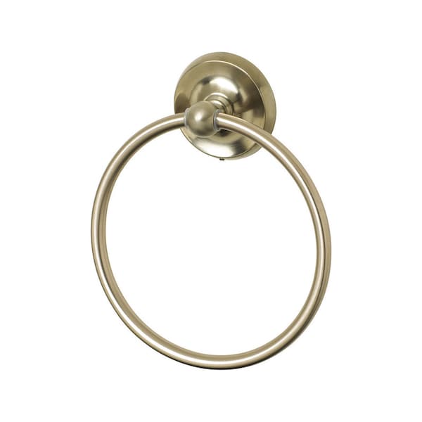 Oakbrook Collection OakBrook Brushed Nickel Towel Ring Zinc 355-0504 - main